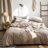  Nayoroom Washed Cotton Plain Breathable Simple and stylish Duvet Cover Set-1151383266-1151383265