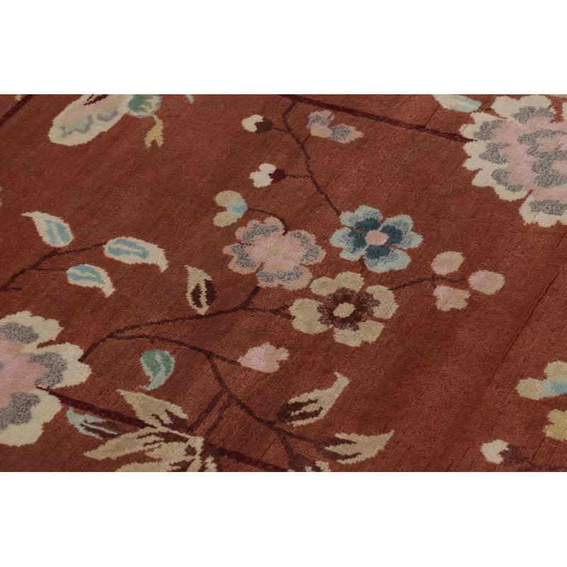 Art Deco One-of-a-Kind 3'0X5'0 Hand Knotted Area Rug