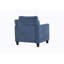 Chaise d'appoint moderne et confortable avec un design élégant et des coussins moelleux
