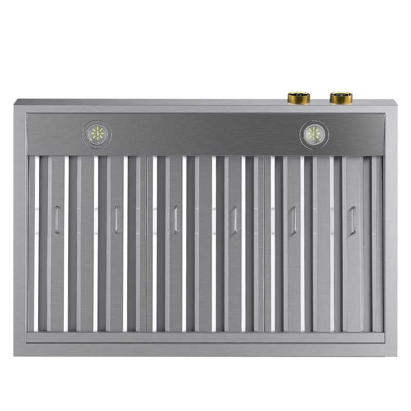 Kucht 36" W Stainless Steel Wall Mounted Required Range Hood