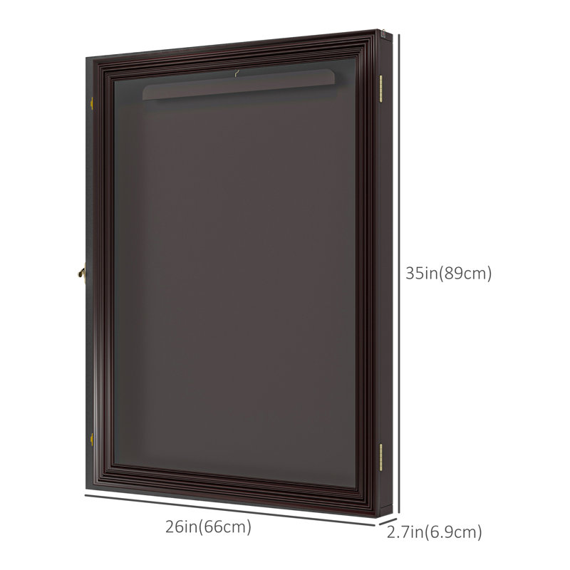 HomCom D Manufactured Wood Jersey Case, 35 x 26