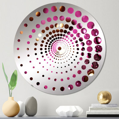Acmetonia - Miroir mural spiralé