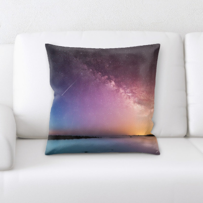 Microsuede Throw Pillow