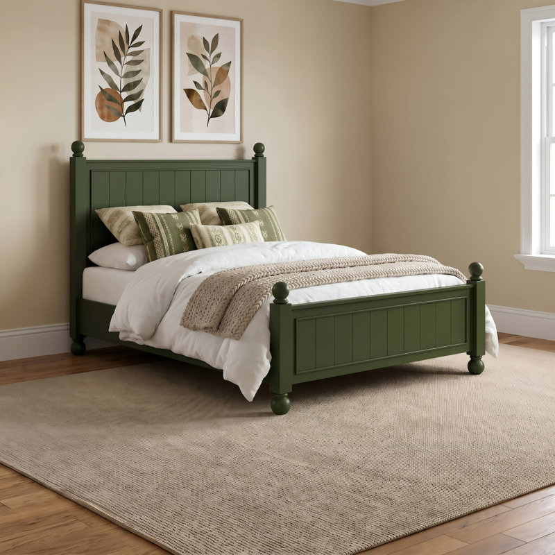 Harper Panel Bed, Queen, Juniper
