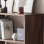 Bibliothèque moderne simple en bois massif de grande capacité