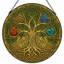 Panneau de vitrail 12 po H Celtic Tree-1552557396