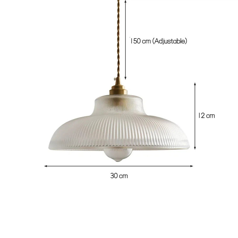 1 - Light Antique Brass Pendant