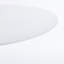 Table de salle à manger 42,1 po Tulip White avec plateau rond pour 4 à 6 personnes