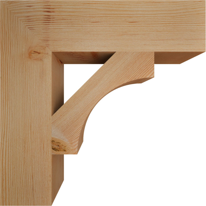 Support Westlake Block, Cèdre rouge de l'Ouest (lisse), H 16 po x l 3,5 po x P 16 po