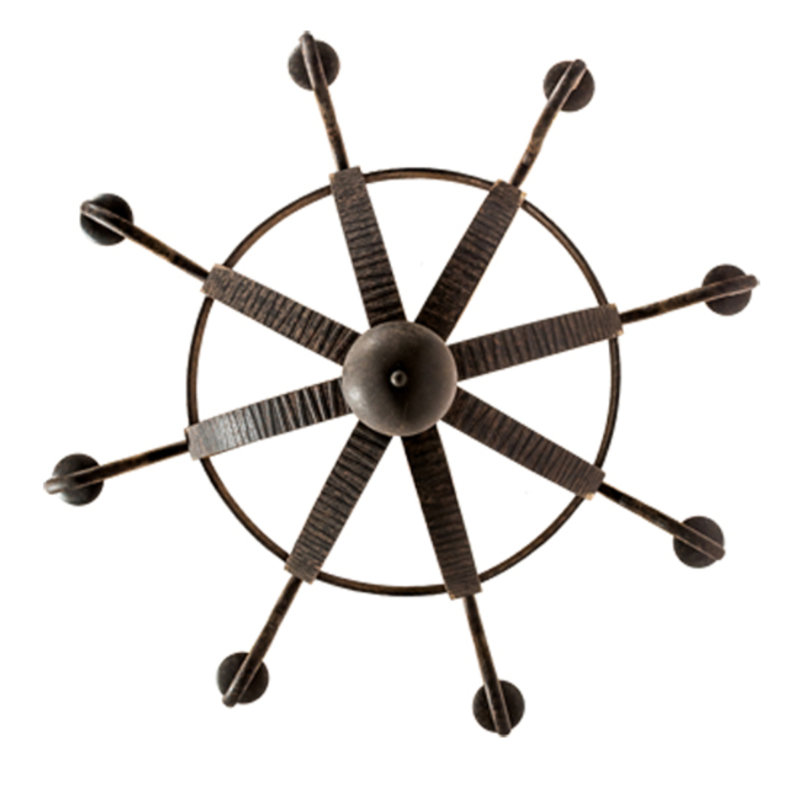 Barrel Stave 8 - Light Chandelier
