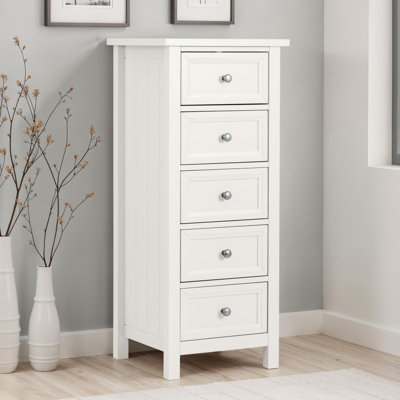 Jarin 48 cm W Chest of 5 Drawers