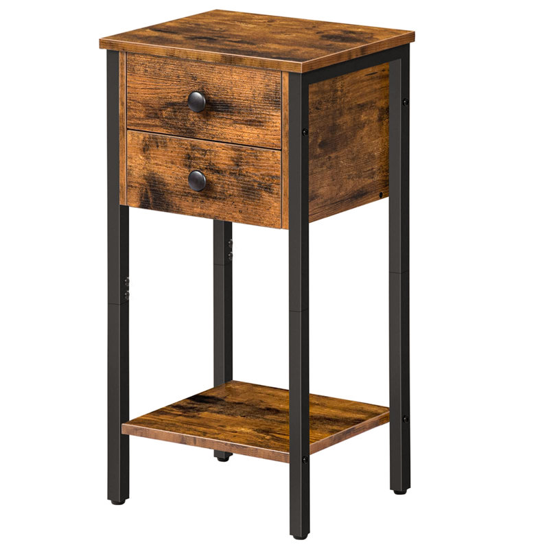Ante 38cm W Iron Bedside Table