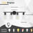 4-light Bathroom Light Fixtures, Matte Black Modern Vanity Lights Over Mirror With Clear Glass Shade, Bathroom Wall Lamp For Mirror Kitchen Hallway Cabinet Porch Reading Room-1273148681-1273148686