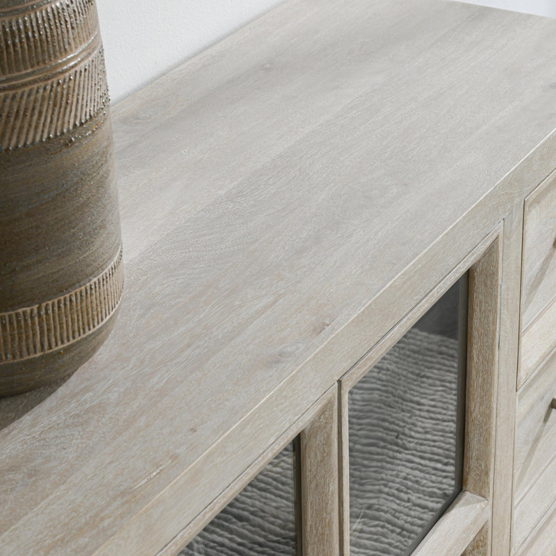 Isha Solid Wood Cabinet