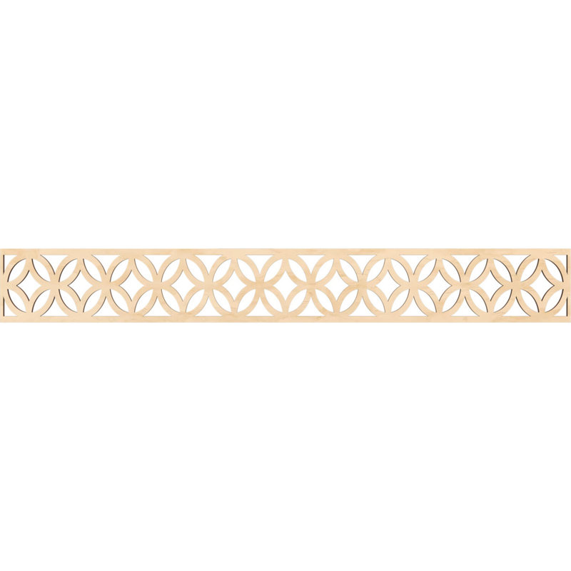Moulure Crosby, Bouleau, H 6 po x l 46,5 po x P 0,25 po