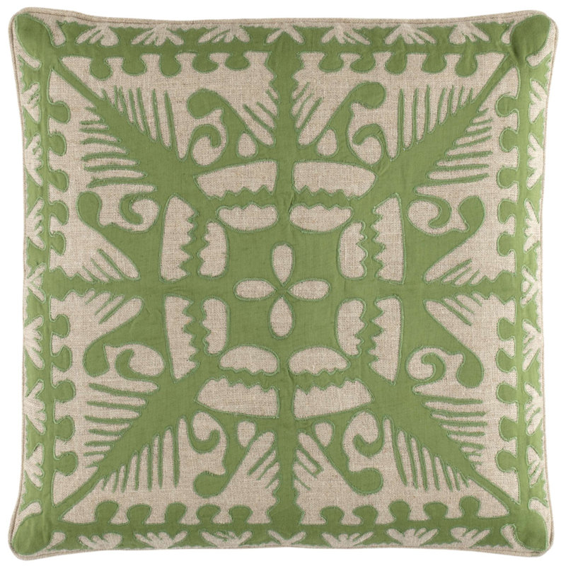 Housse de coussin Knight, Olive, Housse de coussin seulement - sans coussin