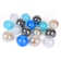 Spoffo Modern Colorful 19-Light Bubble Glass Chandelier Cluster Pendant