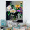 Nature morte avec fleurs blanches IV - reproduction sur toile