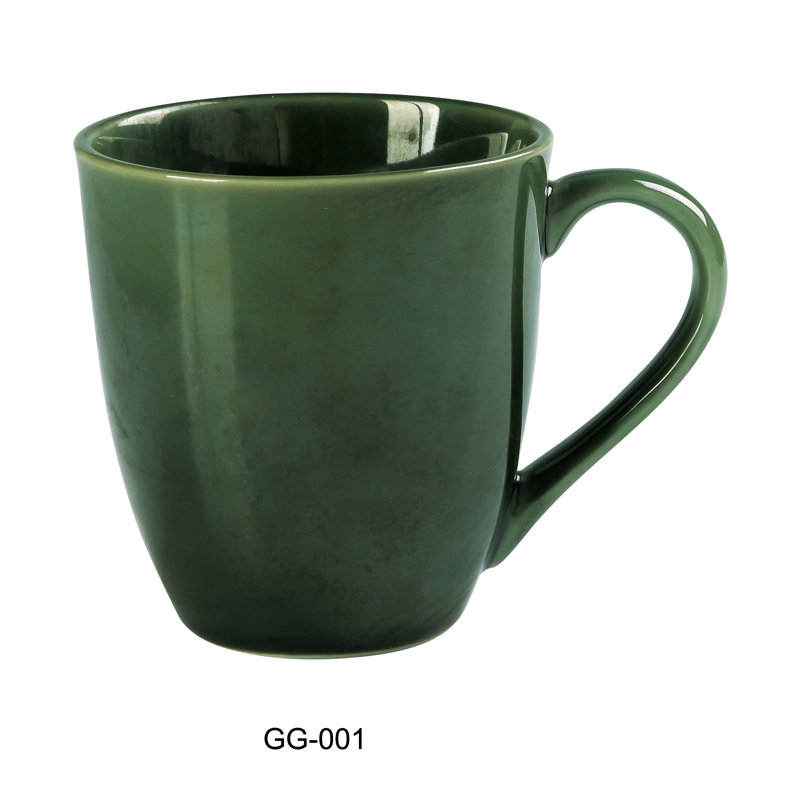 Green Gem Porcelain Coffee Mug