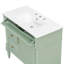 Meuble-lavabo 36 po avec lavabo, vert-1649276606