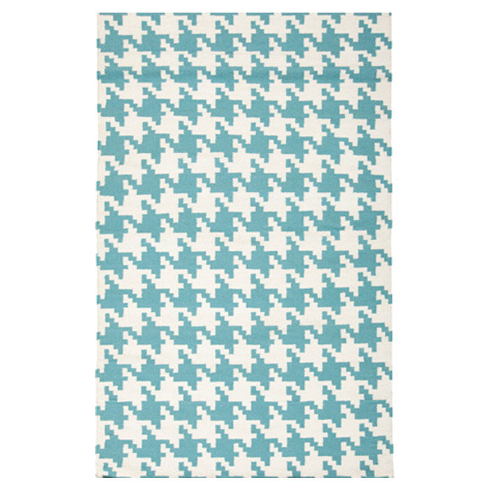 Araliya Wool Geometric Indoor Rug, Rectangle 2' x 3'