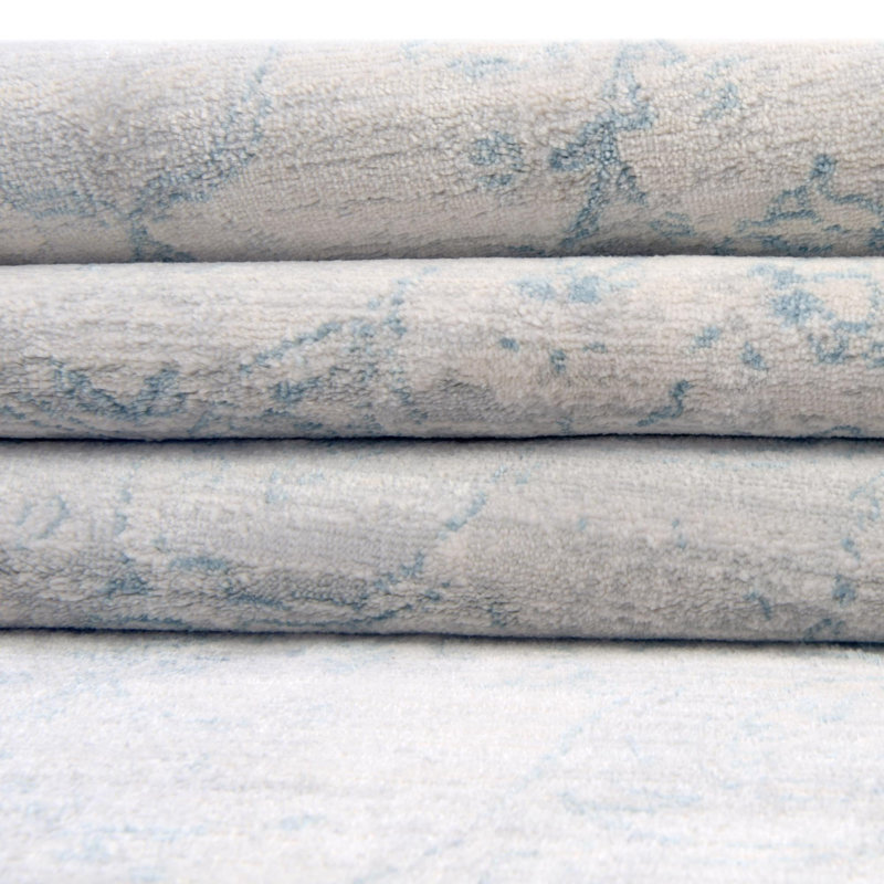 Tapis oriental gris / ivoire Kaleigh, Rectangle 2 pi x 3 pi 1 po