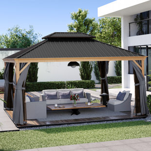 Pavillon de jardin en aluminium