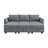 U-Shaped Sleeper Sectional Reversible Modular Sectional Sofa-786947390