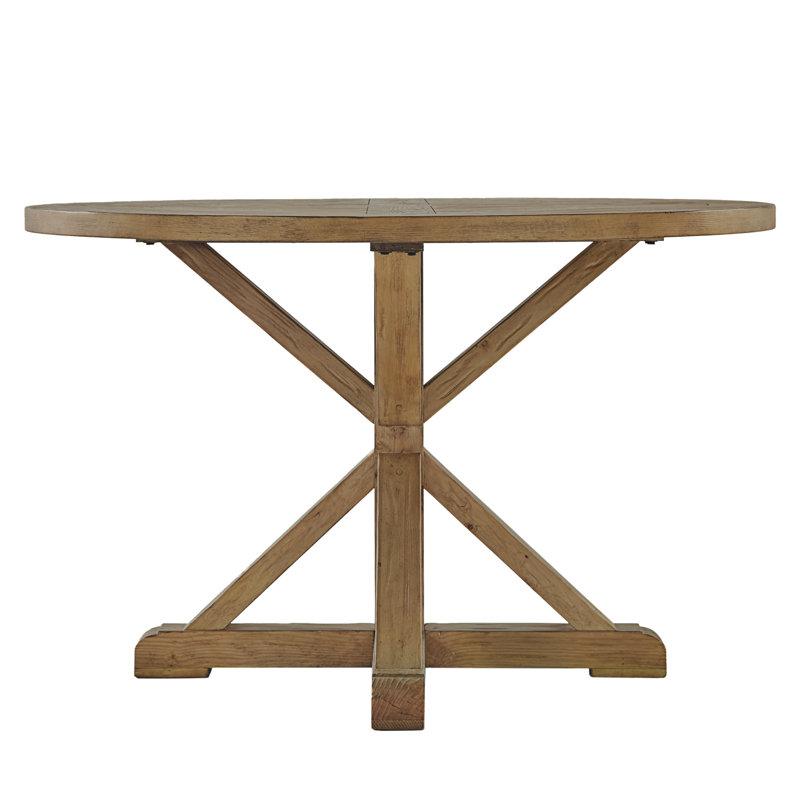 Ashbaugh Pine Round Dining Table, 47.79" L x 47.79" W, Natural