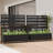 47" H x 47" W x 16" D Outdoor Metal Planter Box with Trellis Decor Raised Garden Bed with Lattice Panel and Wheels for Patio-1067219118-1067219114