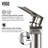 Norfolk 11" H Single Handle Vessel Sink Bathroom Faucet-35333616