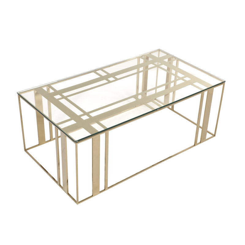 Lafayette Coffee Table, Gold