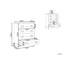 Lakki Steel 80 cm W Chest of 4 Drawers