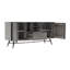 Buffet Janas en bois d'acacia gris