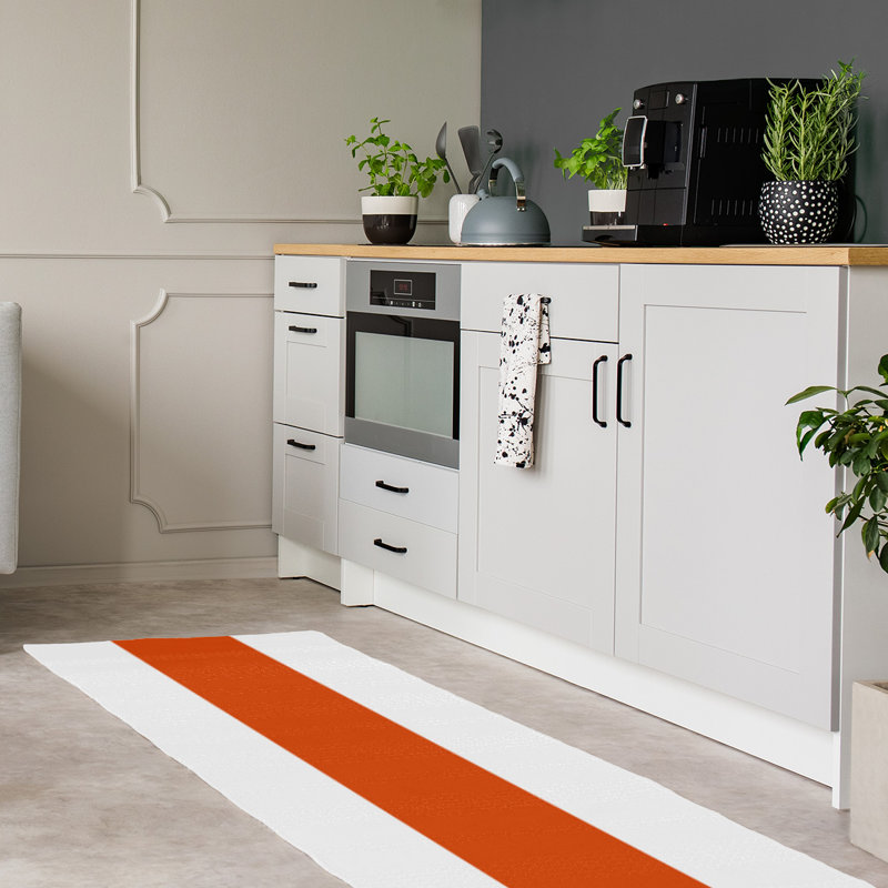 Tapis de zone orange, Tapis de couloir 2 pi 6 po x 8 pi