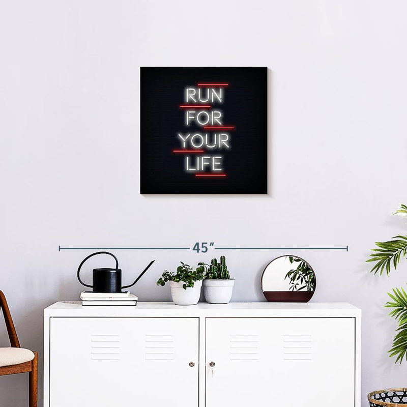 Tergel Neon Run For Your Life