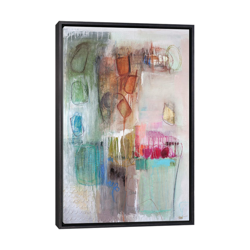 «Dreaming In Pink», reproduction d'art sur toile encadrée, H 26 po x l 18 po, Impression encadrée sans passe-partout