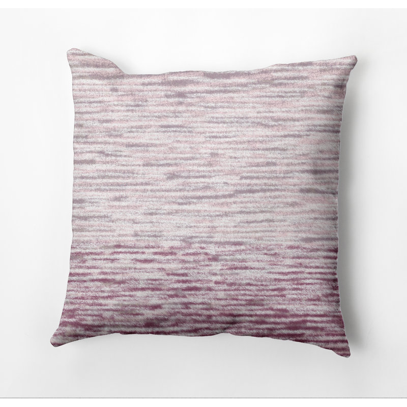 Housse de coussin d'extérieur carré Beach Insert, 18 po x 18 po, Mauve