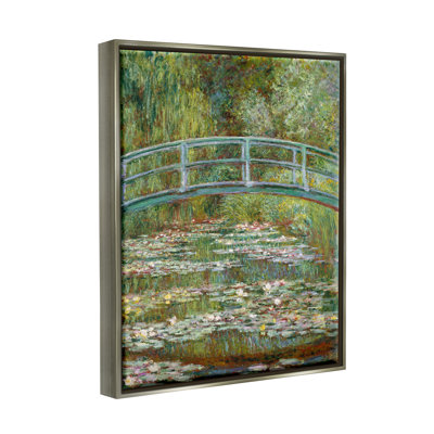 " Bridge Over Lilies Monet Classic Painting " by Claude Monet