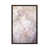 Toile encadrée de bois rustique foncé