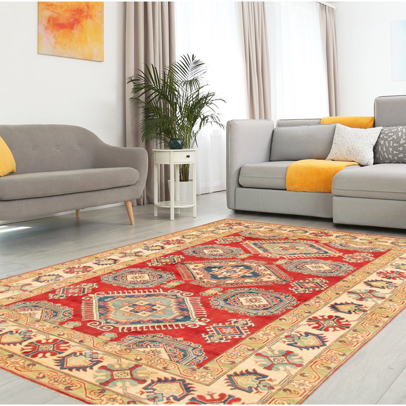 Tapis rouge Finest Ghazni 6 pi 8 po x 9 pi 7 po