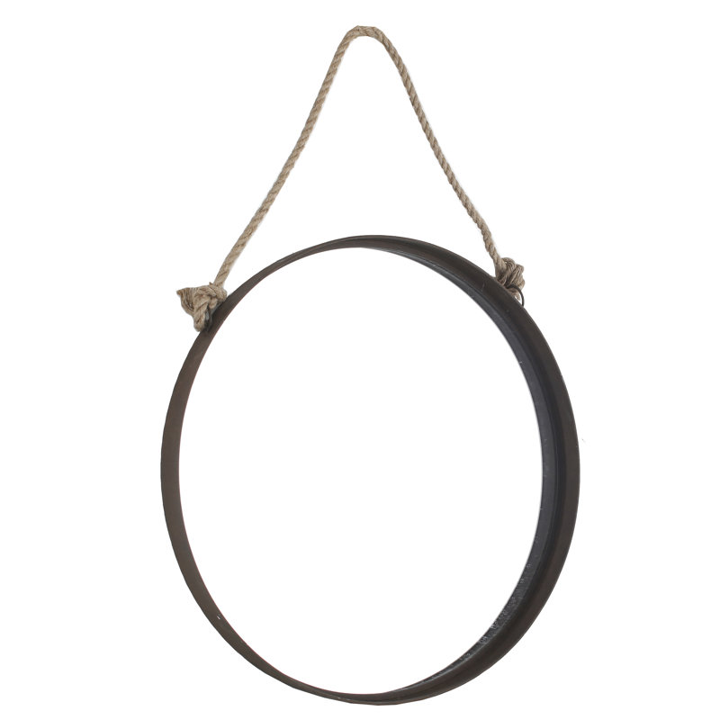 Mcavoy Metal Flat Wall Mirror