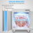Commercial Frozen Refrigerator Sandwich & Salad Prep Table 7.4 Cu. Ft