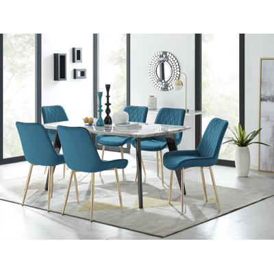 Chowchilla 7 - Piece Dining Set