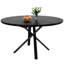 Extendable Metal Base Dining Table-845922409