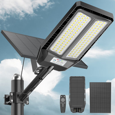 5000W Solar Outdoor Waterproof Street Light | Motion Sensor + Remote Control Led Security Light | Ideal For Yard/Pathway | 1 Pack