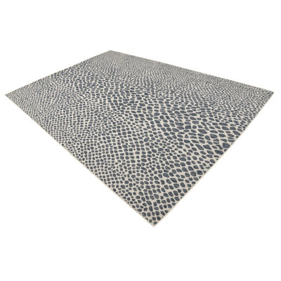 Outdoor Destiny Area Rug Navy Color