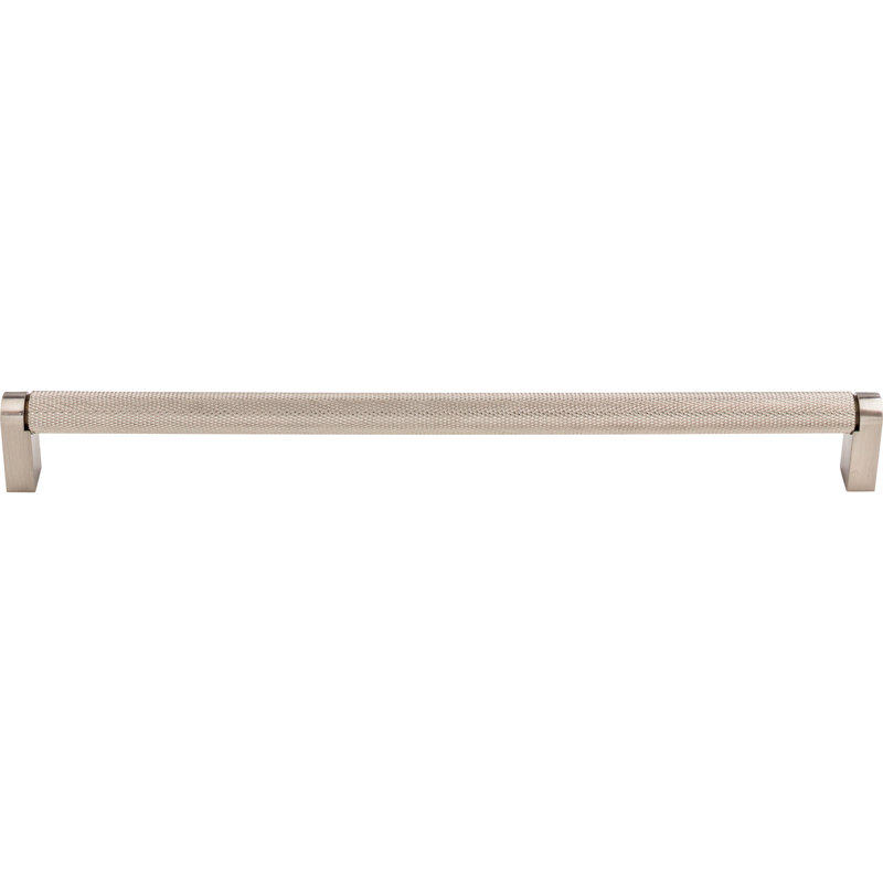 Amwell Appliance Pull, Brushed Satin Nickel, 18" Center to Center