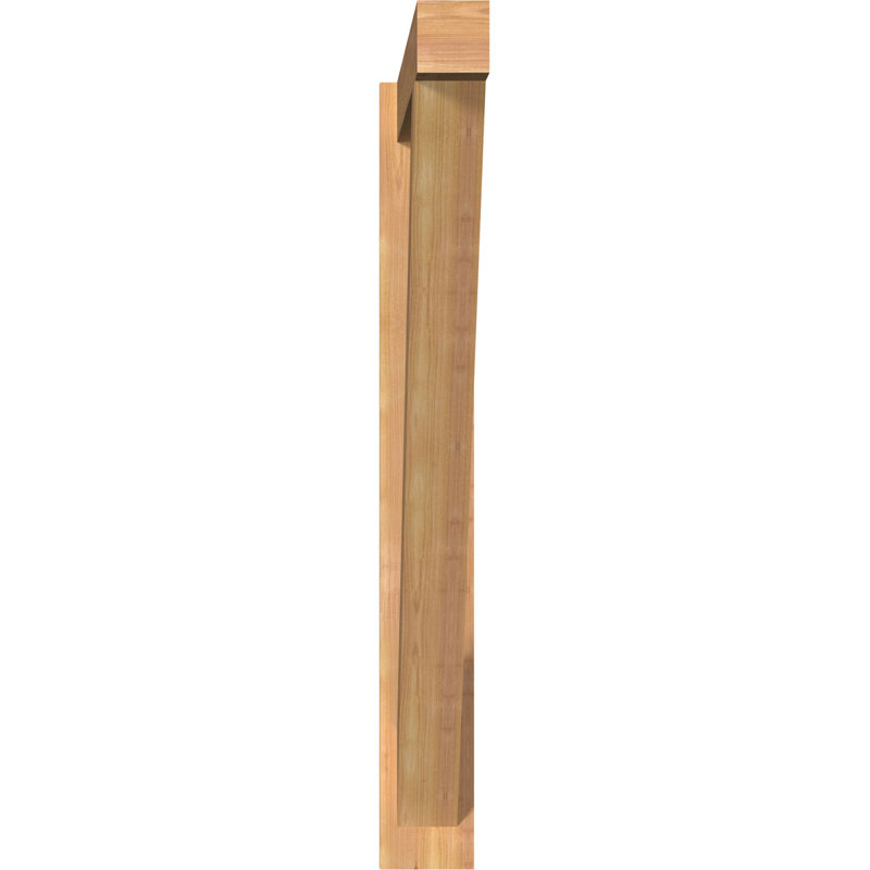 L 5 1/2 po x P 46 po x H 46 po, bloc traditionnel cèdre rouge occidental, P 46 po x H 46 po