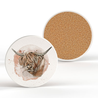 Ceramic Round 1 Piece Coaster